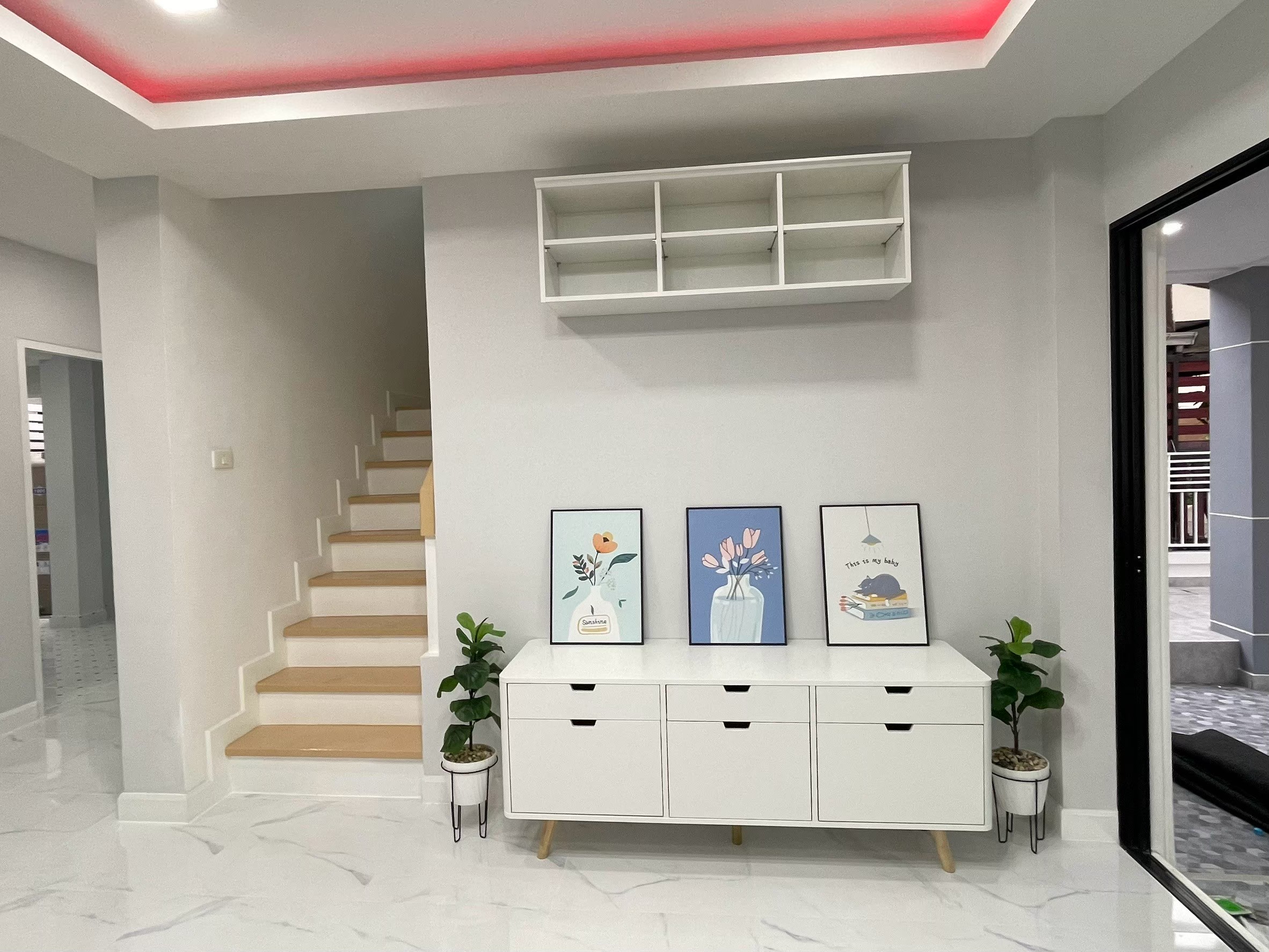 บ้านเดี่ยว 2 ชั้น 4 ห้องนอน 3 ห้องน้ำ พร้อมเข้าอยู่ หมู่บ้านบ้านฟ้ากรีนพาร์ค รังสิต - คลอง 3  - รูปที่ 7