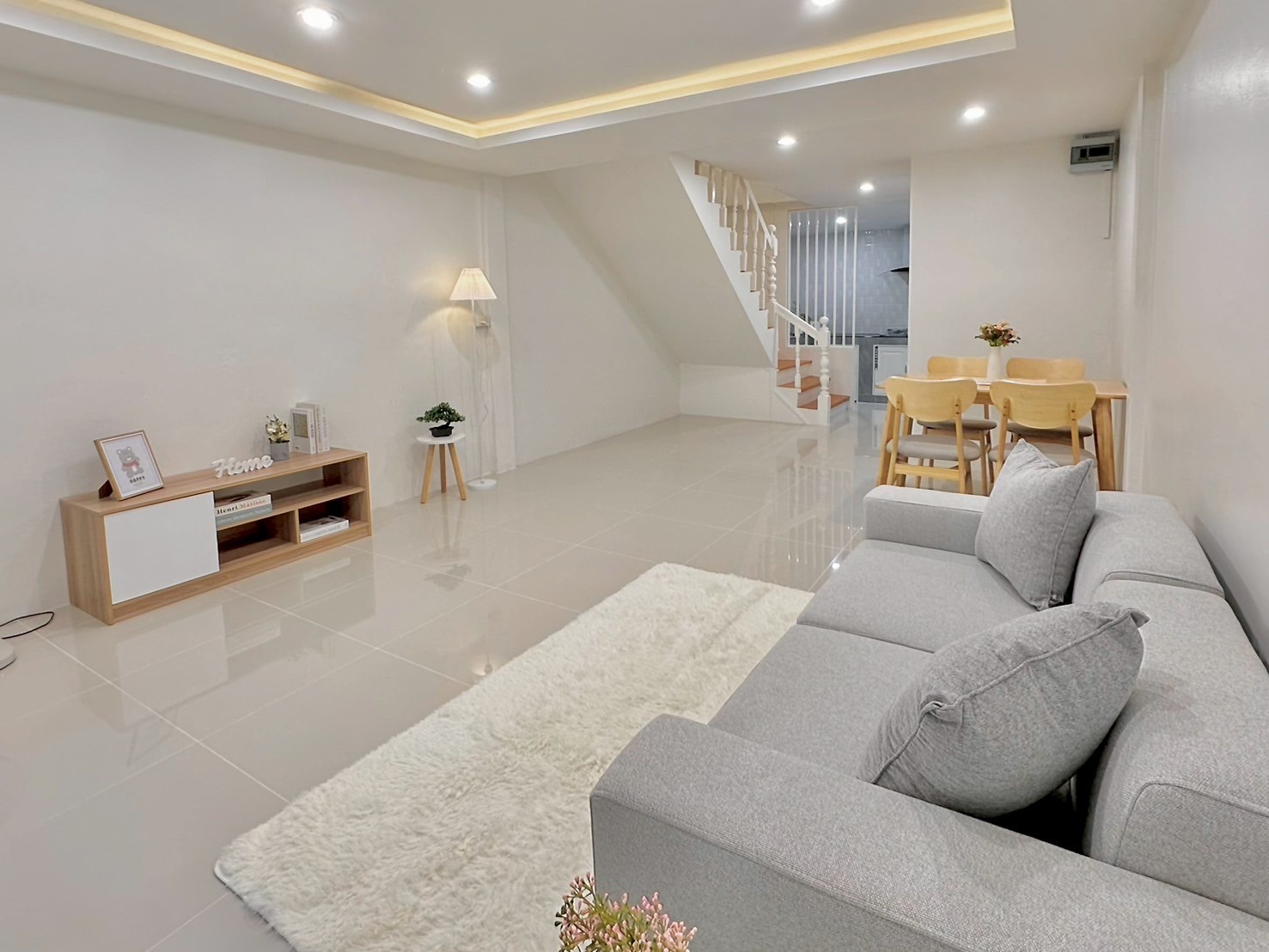 ทาวน์เฮ้าส์ 2 ชั้นแถมเฟอร์ฯ พร้อมเข้าอยู่ ตกใหม่ ทำเลดี ใกล้รถไฟฟ้าสายสีเขียว #หมู่บ้านอัมรินทร์นิเวศน์3 ผัง 3 อยู่ถนนเมน ซ.สายไหม20 ติดถนนสายไหมเข้าซอยเพียง200เมตร - รูปที่ 6