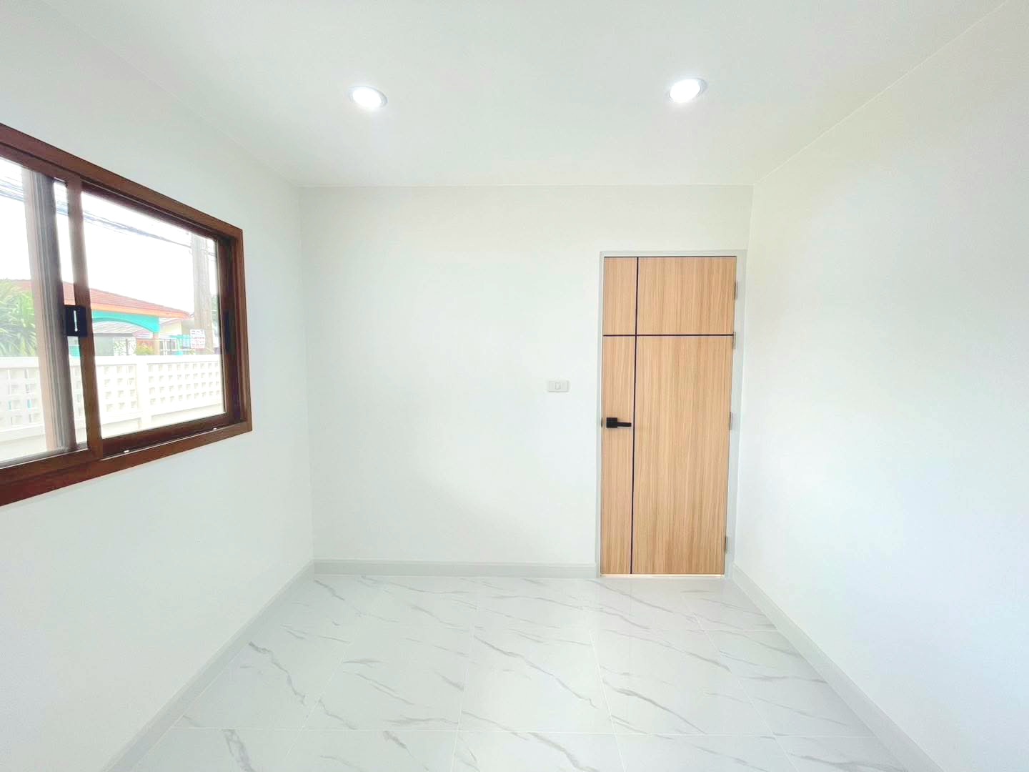 บ้านเดี่ยวชั้นเดียว รามอินทรา ใกล้รถไฟฟ้าสายสีชมพู ตกแต่งสไตล์มินิมอลพร้อมเข้าอยู่ - รูปที่ 5