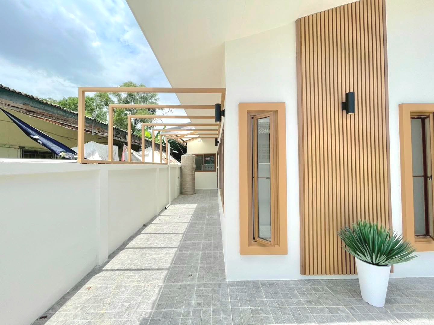 บ้านเดี่ยวชั้นเดียว รามอินทรา ใกล้รถไฟฟ้าสายสีชมพู ตกแต่งสไตล์มินิมอลพร้อมเข้าอยู่ - รูปที่ 13