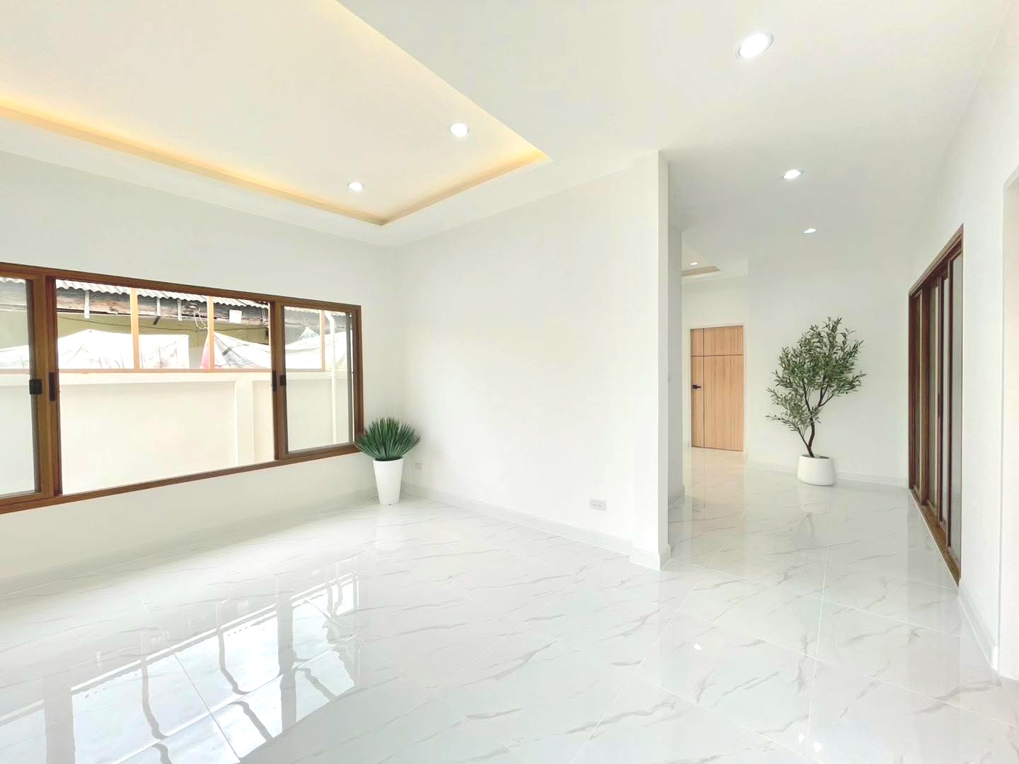 บ้านเดี่ยวชั้นเดียว รามอินทรา ใกล้รถไฟฟ้าสายสีชมพู ตกแต่งสไตล์มินิมอลพร้อมเข้าอยู่ - รูปที่ 15