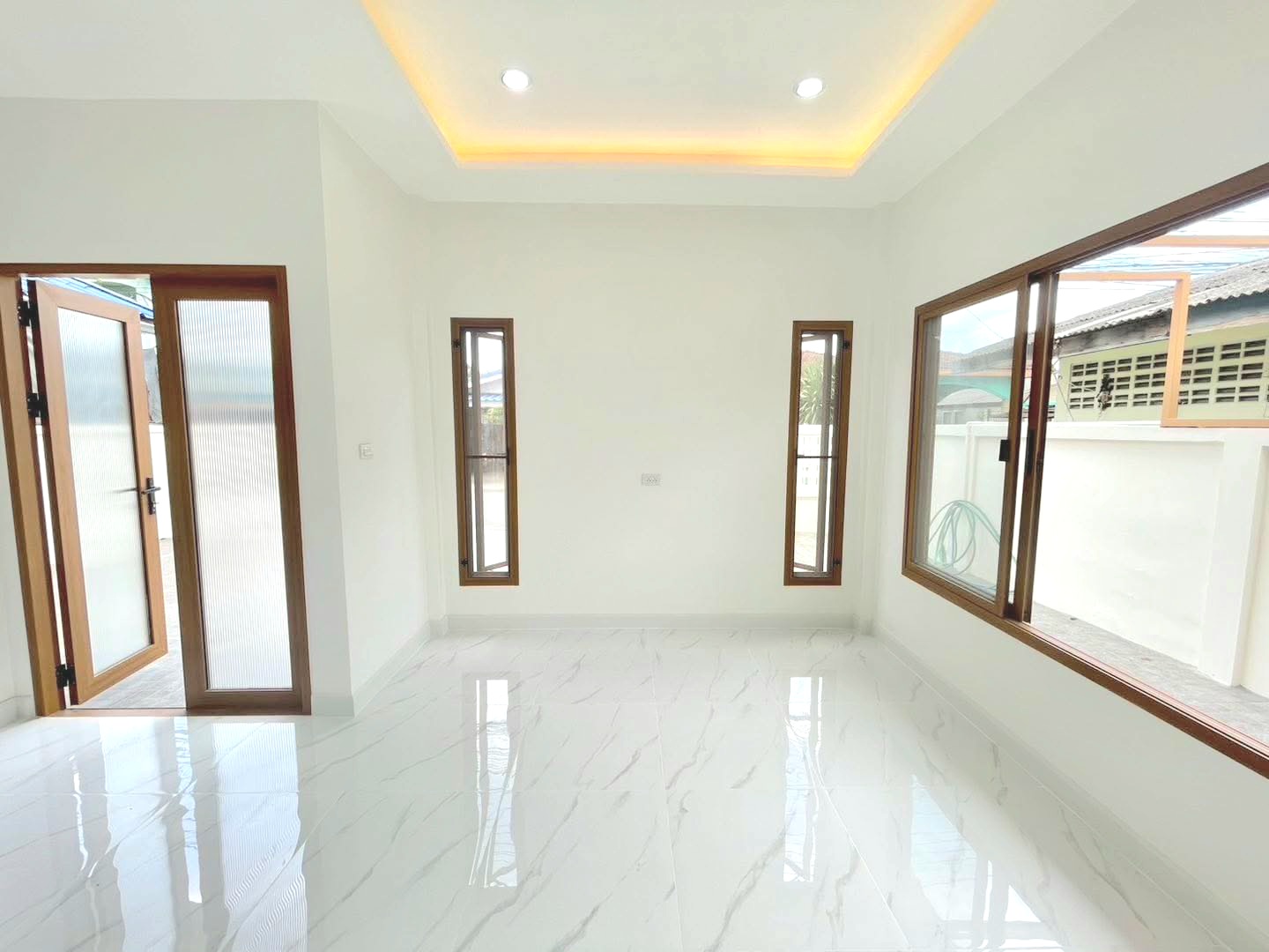 บ้านเดี่ยวชั้นเดียว รามอินทรา ใกล้รถไฟฟ้าสายสีชมพู ตกแต่งสไตล์มินิมอลพร้อมเข้าอยู่ - รูปที่ 16