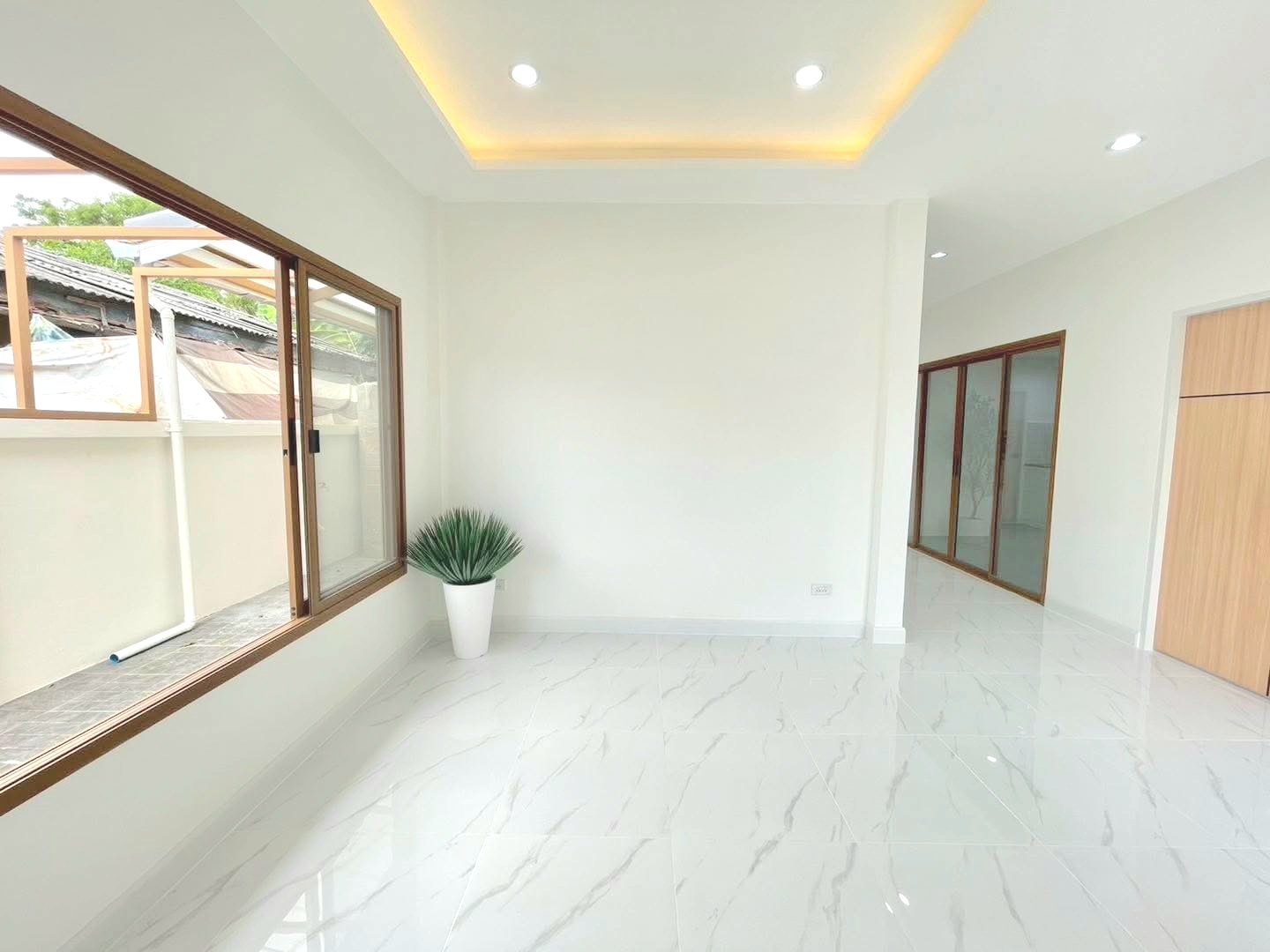 บ้านเดี่ยวชั้นเดียว รามอินทรา ใกล้รถไฟฟ้าสายสีชมพู ตกแต่งสไตล์มินิมอลพร้อมเข้าอยู่ - รูปที่ 17