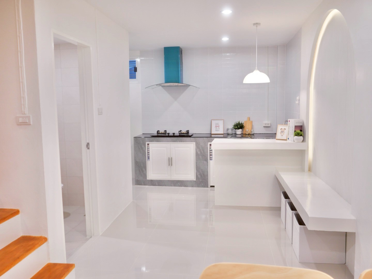 ทาวน์เฮ้าส์ 2 ชั้นแถมเฟอร์ฯ พร้อมเข้าอยู่ ใกล้รถไฟฟ้าสายสีเขียว หมู่บ้านศรีวิมลวิลล์ ติดถนนสายไหม - รูปที่ 4