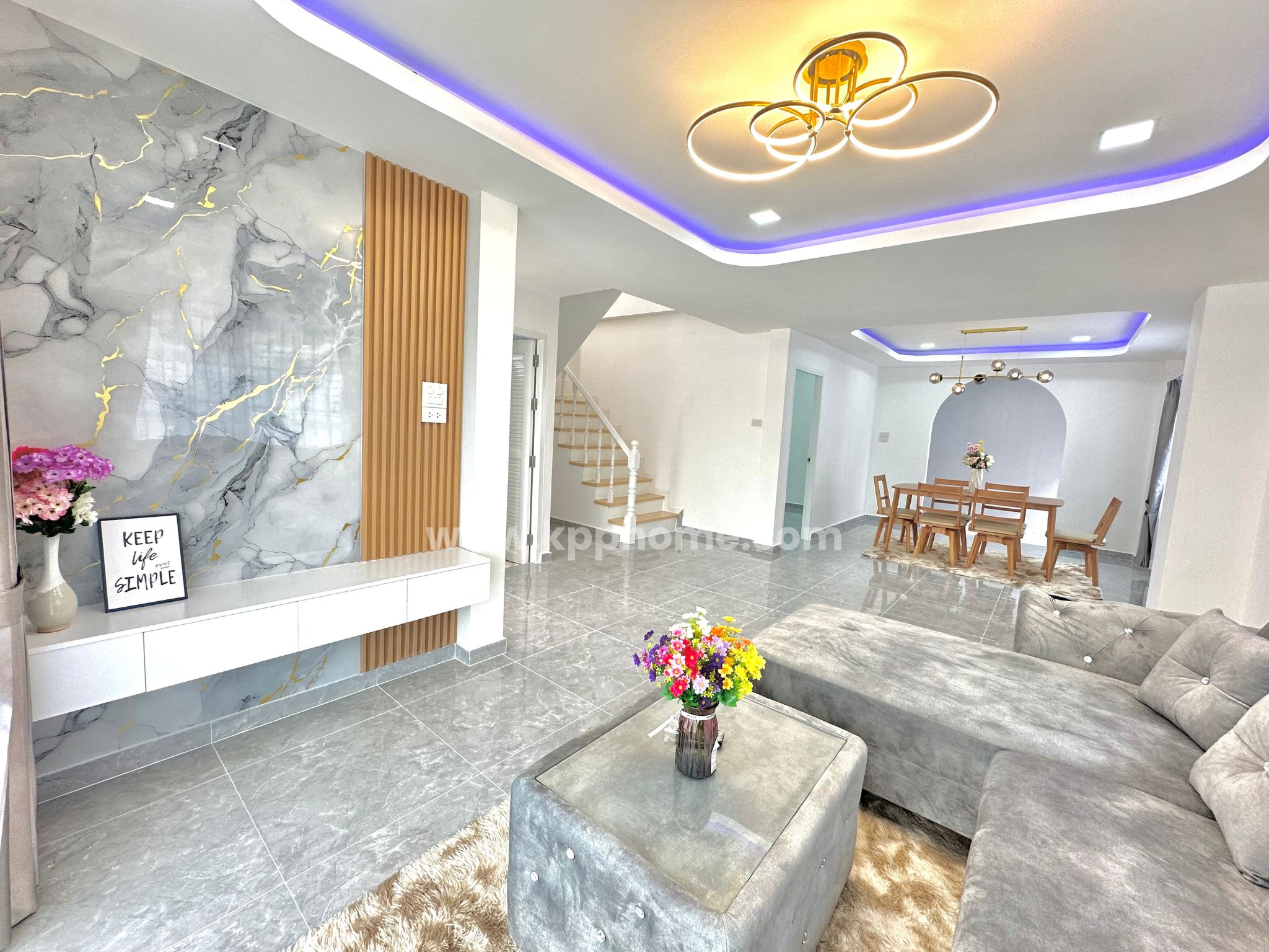 บ้านเดี่ยวพร้อมอยู่ 4 ห้องนอน รามอินทรา ใกล้แฟชั่นไอซ์แลนด์ รถไฟฟ้าสายสีชมพู หมู่บ้านเคซี ปาร์ควิลล์ 3 - รูปที่ 9