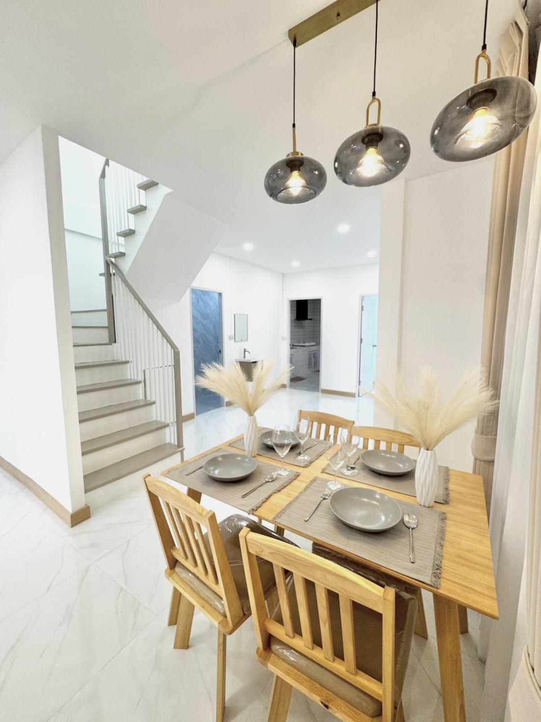 บ้านรีโนเวท 3 ห้องนอน พร้อมเข้าอยู่ แถมเฟอร์ครบ ถนนหทัยราษฎร์ ใกล้แยกมีนบุรี ใกล้แฟชั่นไอส์แลนด์  - รูปที่ 6